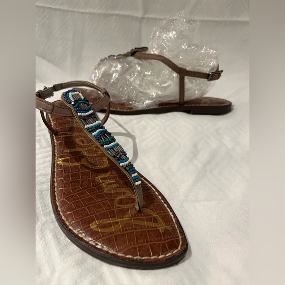 ✨Host Pick✨Sam Edelman GRACE Thong Sandals size 8 EUC - Picture 3 of 12